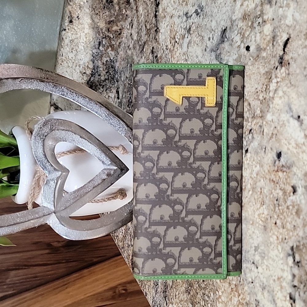 CHRISTIAN DIOR EUC Monogram Rasta Walle - Picture 1 of 9